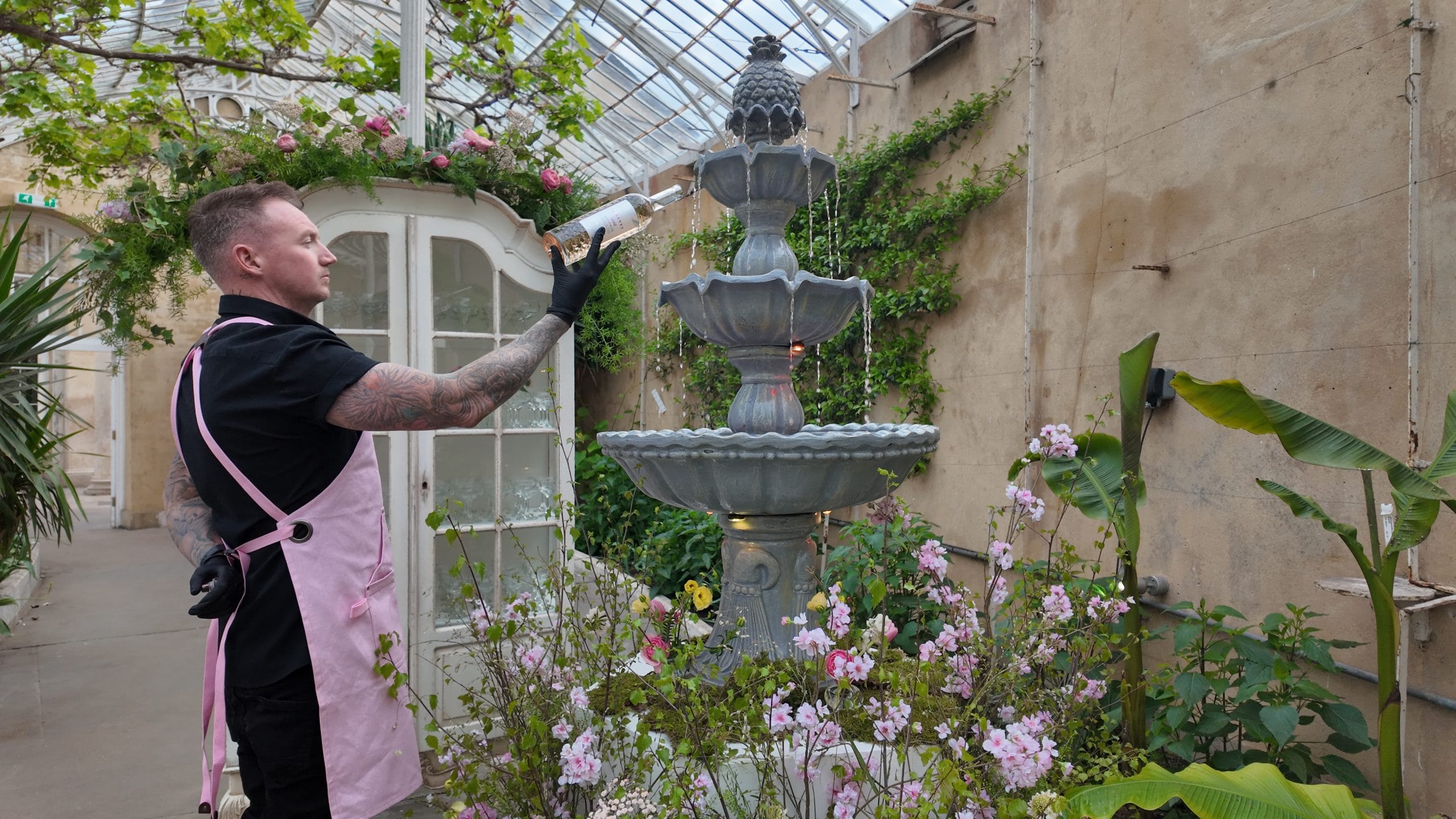 wine fountain - a range of our cocktail fountains