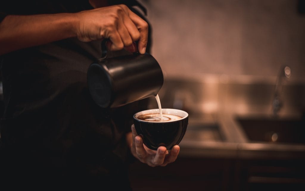 Barista Using Coffee Machine For Making Coffee In 2025 03 13 19 41 10 Utc