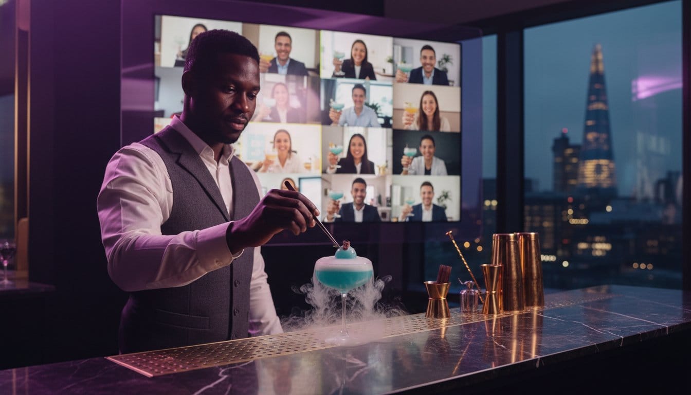 Virtual Cocktail Masterclass for Teams: The Ultimate Guide to Corporate Mixology (2026)