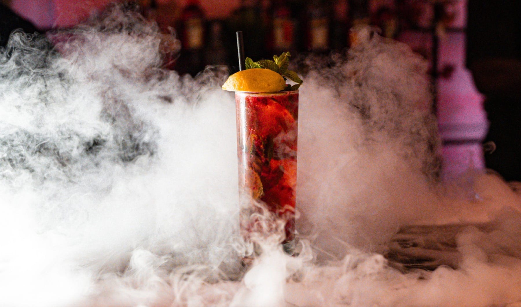 P.Louise branded cocktails by Mr Flavour